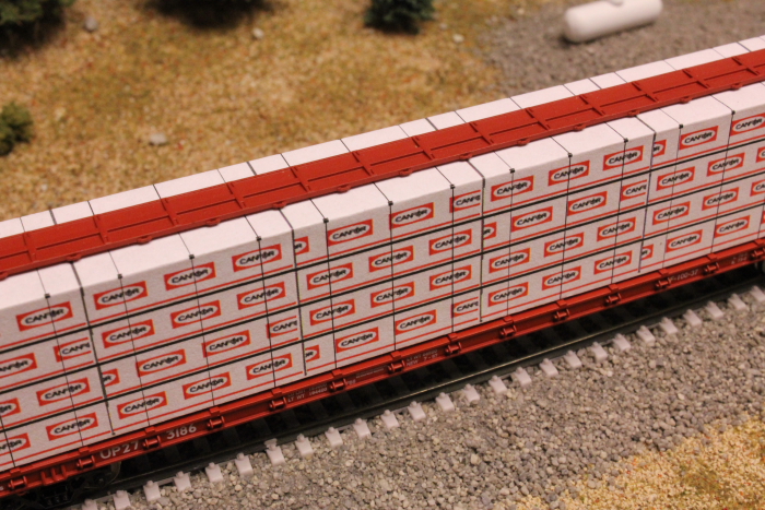 Planks Set 8pcs Z Scale Outland Models Train Railroad Accessories Lumber Loads 