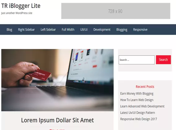 Template Website Sederhana - TR iBlogger Lite Template Website Sederhana - TR iBlogger Lite