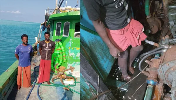  News, Kerala, Thiruvananthapuram, Fishermen, Lakshadweep, Storm, Ship, Fishermen Finds Money to Reach Home After Selling Diesel in Lakshdweep