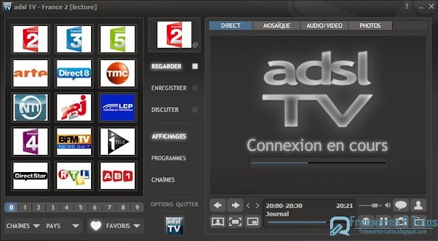 adsl TV 2011 : le meilleur logiciel pour regarder et enregistrer la TV sur son PC