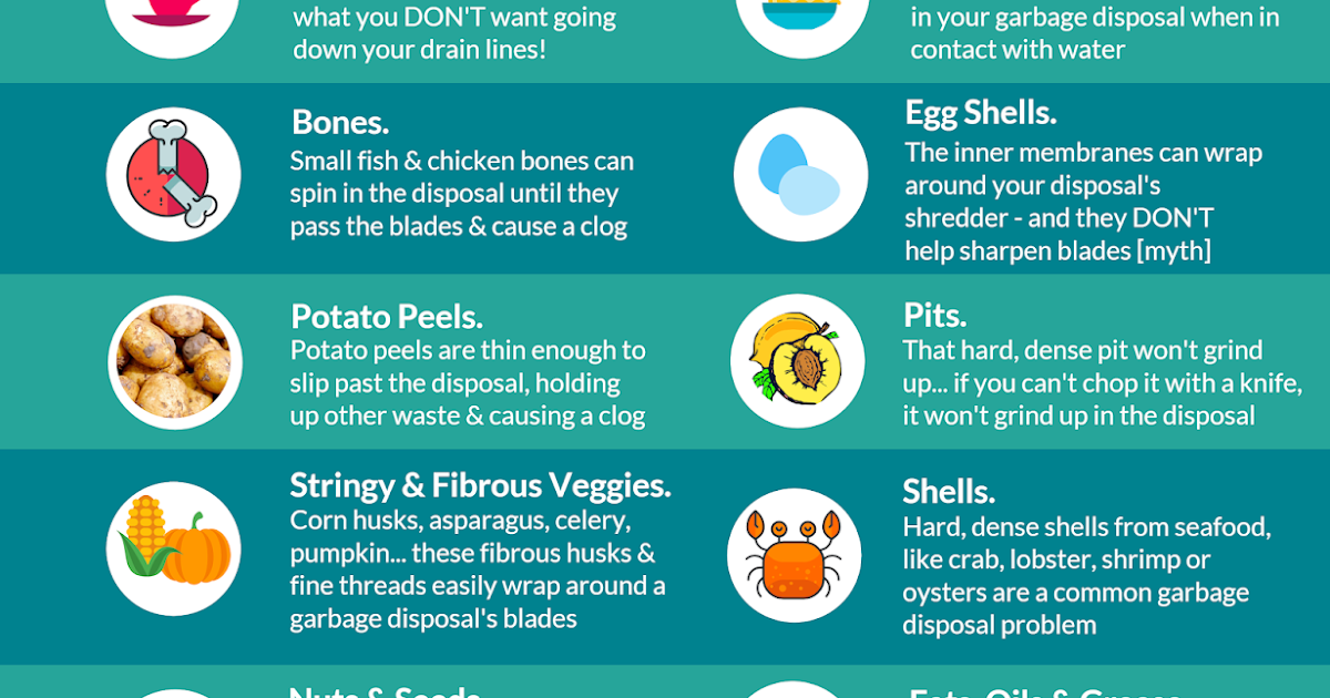 What NOT to Put In Your Garbage Disposal!