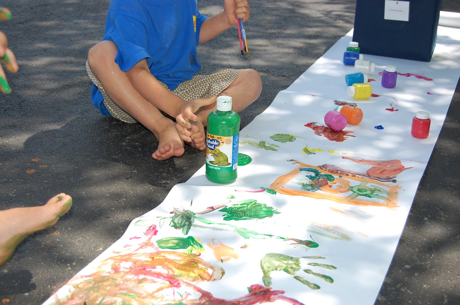 sunny little things: painting for father's day