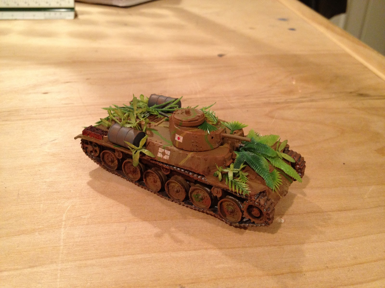 Lair of the Uber Geek Bolt Action Japanese Tank