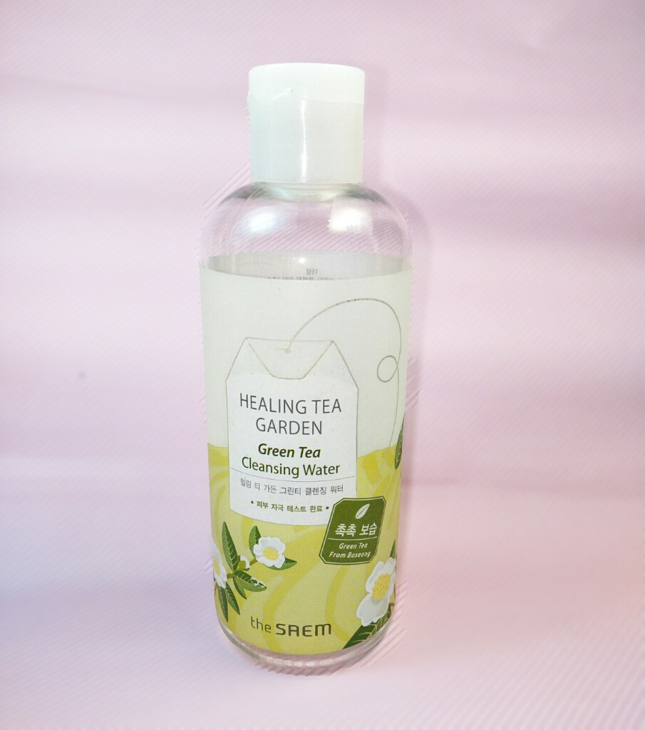 REVIEW] THE SAEM HEALING TEA GARDEN GREEN TEA CLEANSING WATER (MICELLAR