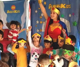 Animación infantil Superhéroes