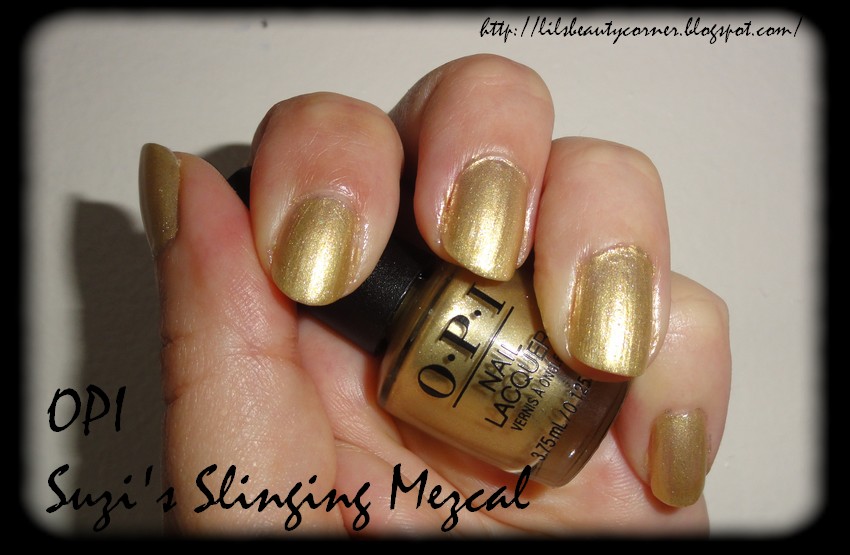 2. "OPI GelColor in "Suzi's Slinging Mezcal" for a bold and trendy spring look - wide 5