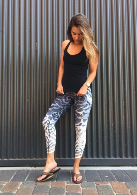 Pretty Plume High Times Pant, Dance To Yoga Tank