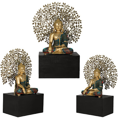 Canopy Buddha Upon A High Pedestal