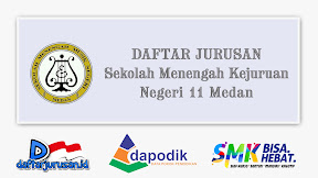 Daftar Jurusan SMK Negeri 11 Medan, Sumatera Utara
