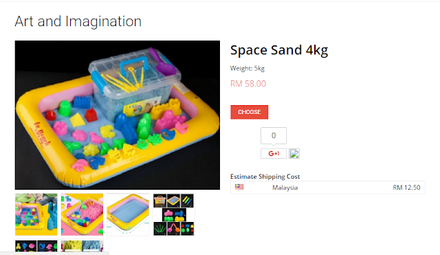 space sand