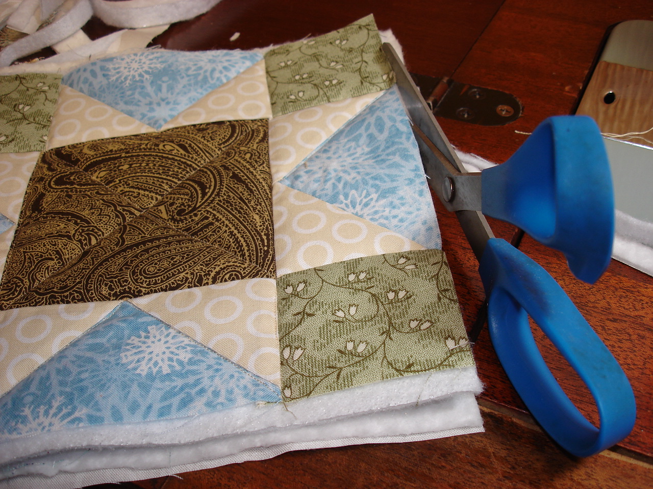 Park Hill Farm Tutorial Machine Binding A Potholder