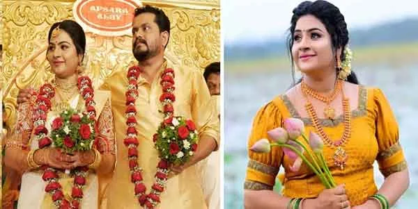 News, Kerala, State, Kochi, Entertainment, Actress, Marriage, Actress Apsara and Director Alby Francis got married at Chottanikkara