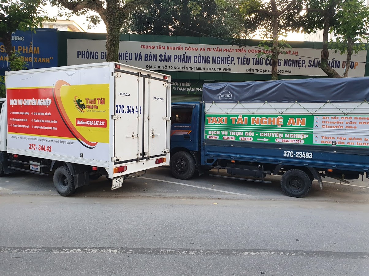 Xe tải chở hàng tại Thành Phố Vinh - TAXI TẢI NGHỆ AN
