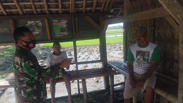 Babinsa : Mau Pandemi Covid-19 Usai? Ini Cara Penting yang Harus Dilakukan Masyarakat