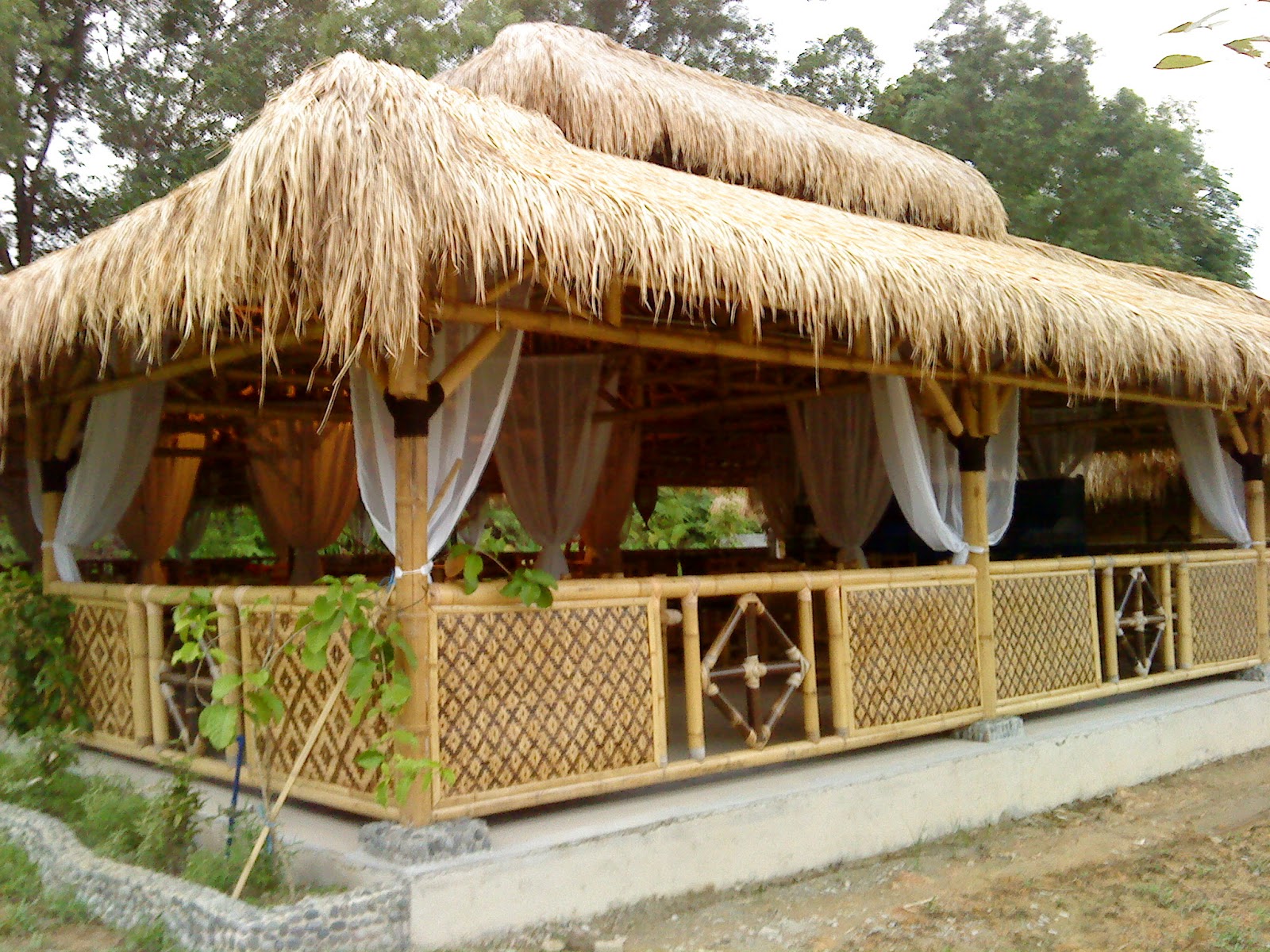 Desain Warung Bambu Lengkap Inspirasi Desain Rumah | My XXX Hot Girl