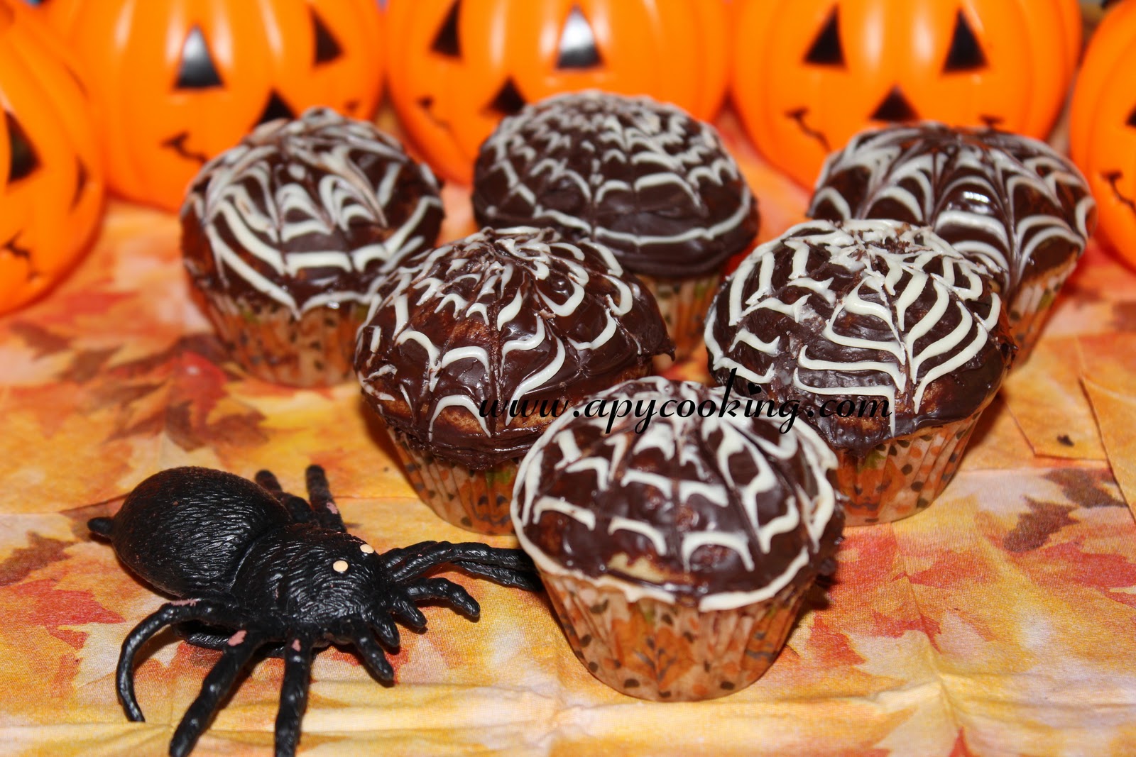 Chocolate Spider Web Cake For Halloween Chocolate Spider Web Cake For Halloween