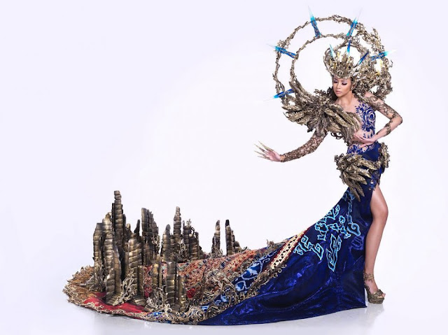 national costume miss universe indonesia