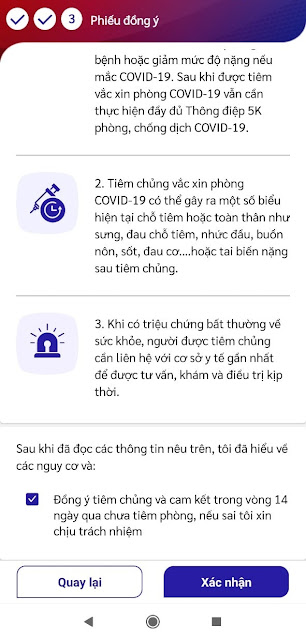 tại mục phiếu đồng ý các bạn nhấn vào Đồng ý và xác nhận.