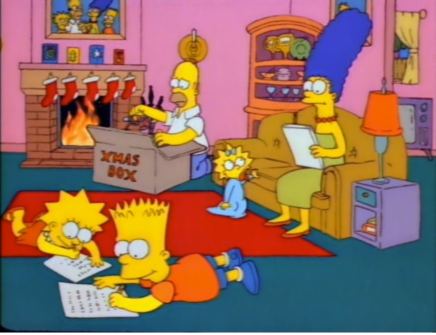 Holiday Film Reviews The Simpsons "The Simpsons Christmas Special