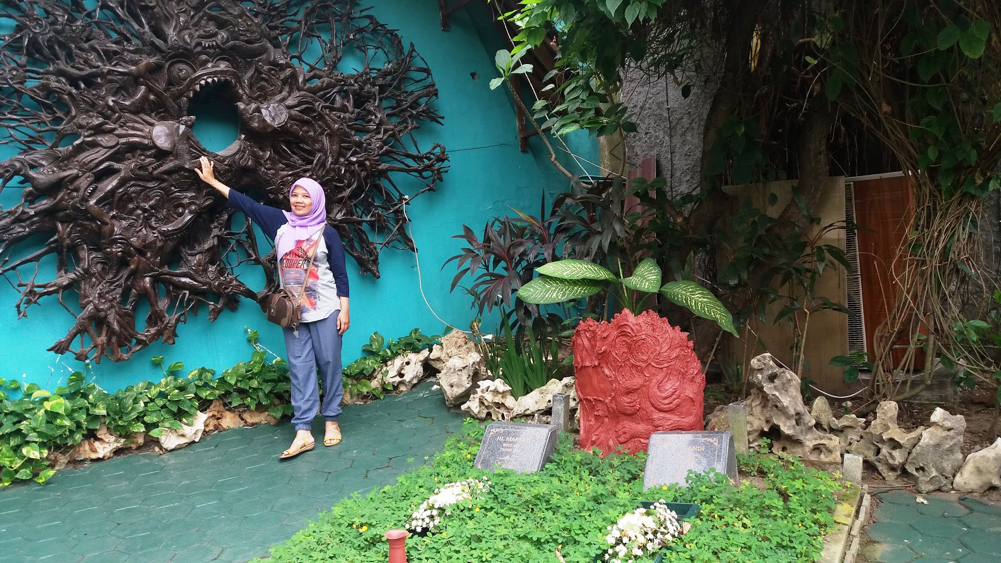 menikmati karya maestro lukis indonesia di museum affandi yogyakarta nurul sufitri travel blogger lifestyle review