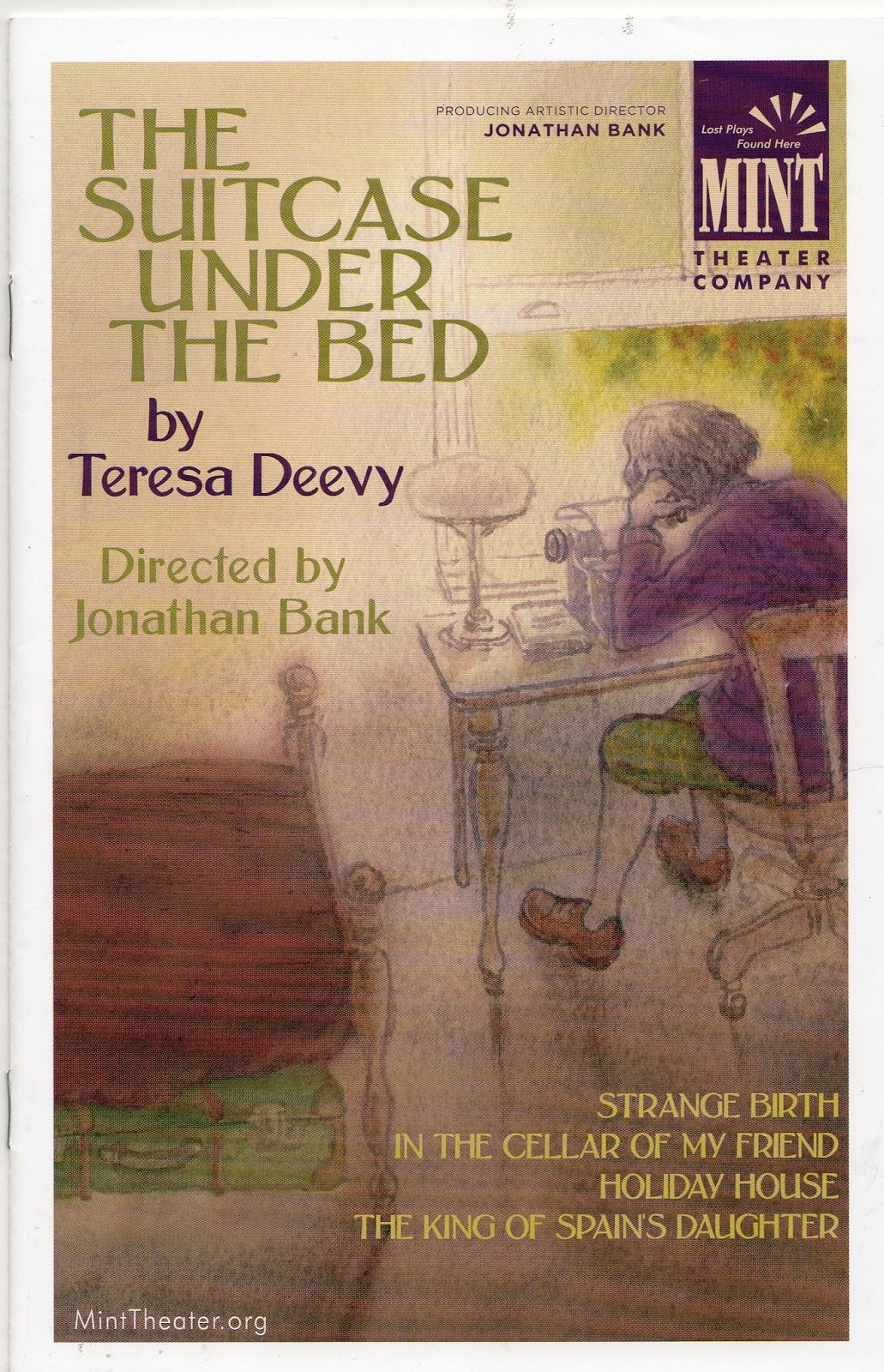 THEATRE'S LEITER SIDE 56 (20172018) Review THE SUITCASE UNDER THE