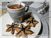 Christmas Biscuits au chocolat et chocolat chaud Dardenne
