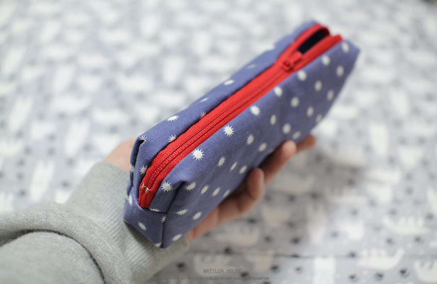 DIY Pencil Pouch Tutorials with Pattern. Пенал для карандашей