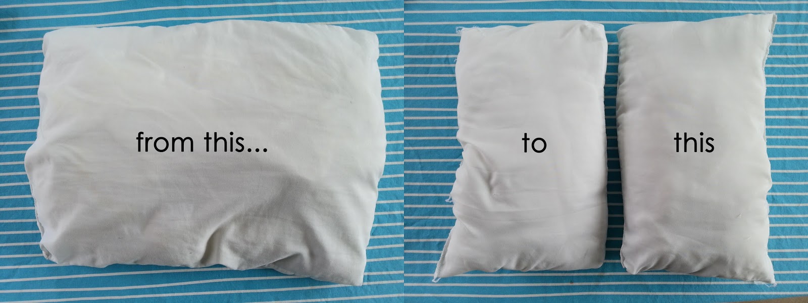 My Handmade Home DIY Camp Pillows with Envelope Enclosure / Sandbanks