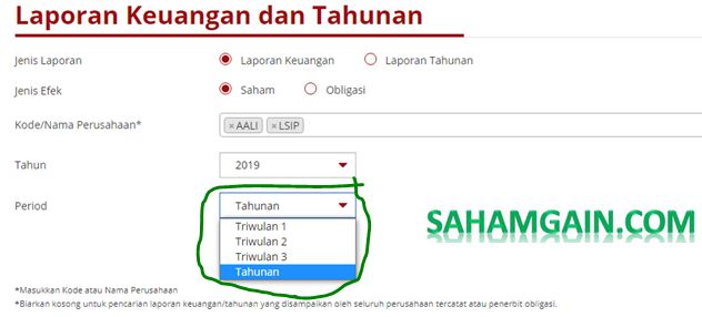 Cara Mencari Laporan Keuangan Di Idx