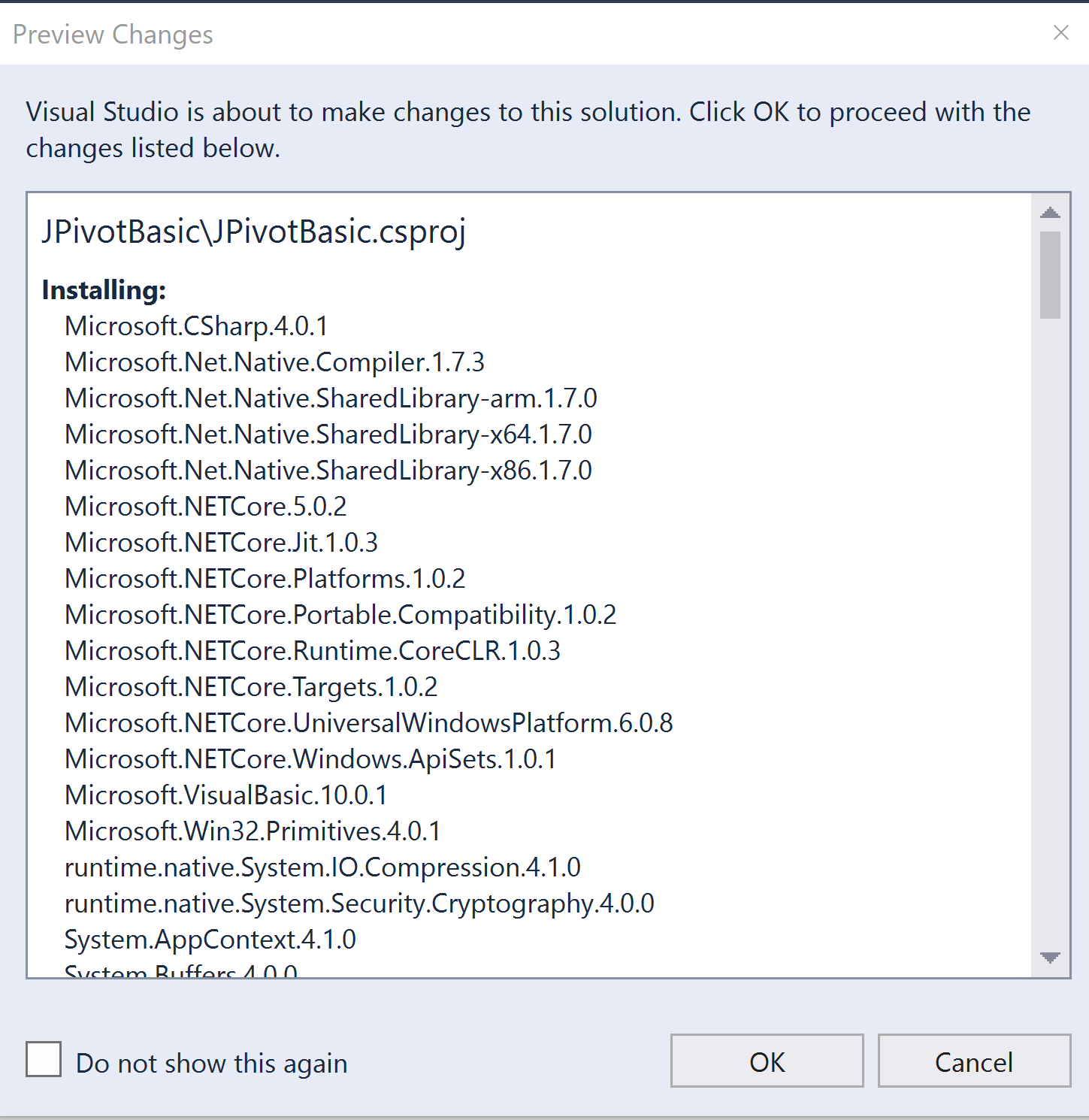 HodentekHelp: UWP: How do you fix the missing Assembly References error?