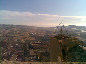 The view over Naro from the medieval castle
