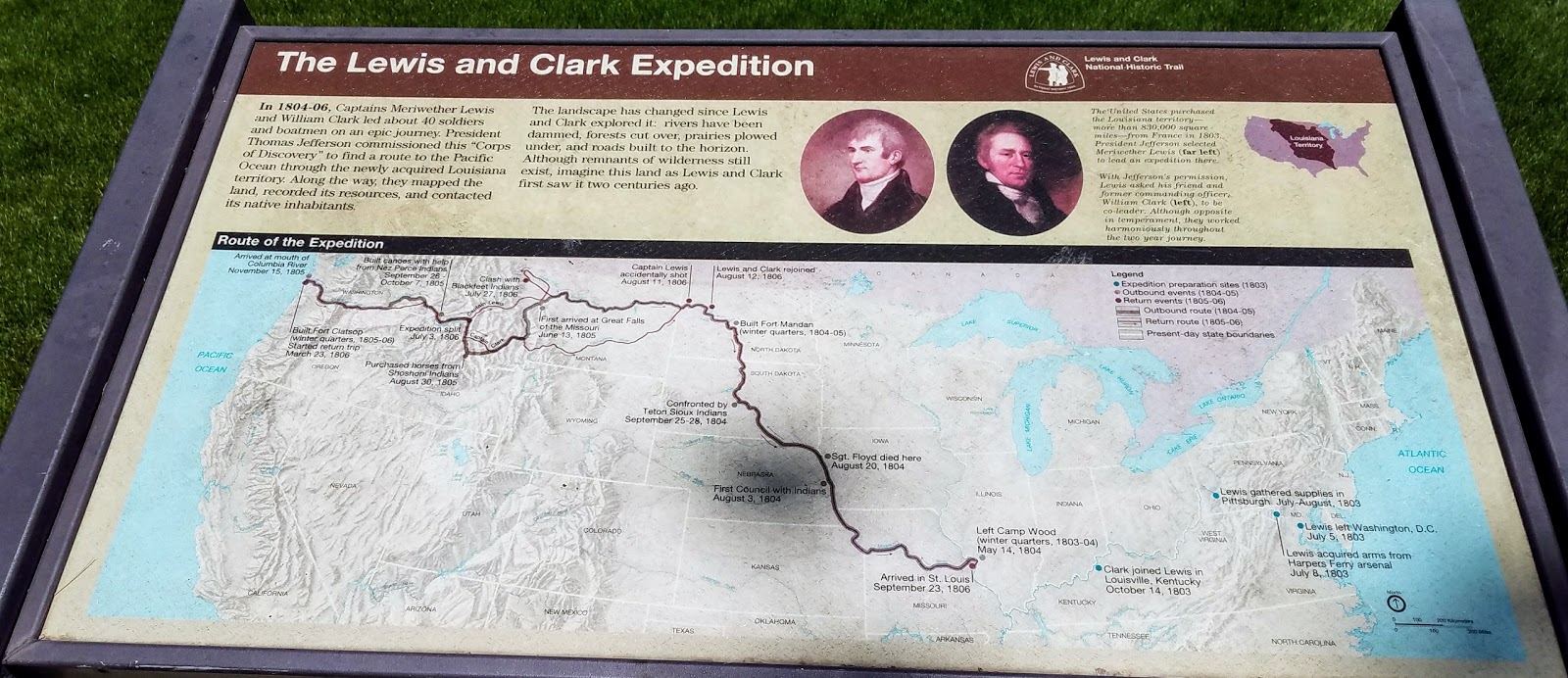 History and Culture by Bicycle: South Dakota: Yankton, The Lewis and