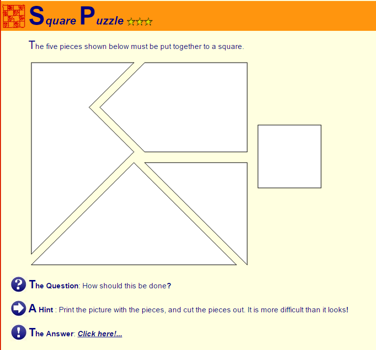 Math = Love: 1-4-5 Square Puzzle Challenge