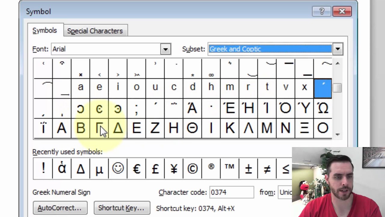 How To Type Greek Letters Thankyou Letter