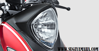 Diamond Cut Lens Design lampu depan yang anggun dengan kilauan bagaikan berlian. Diamond Cut Lens Design lampu depan yang anggun dengan kilauan bagaikan berlian.