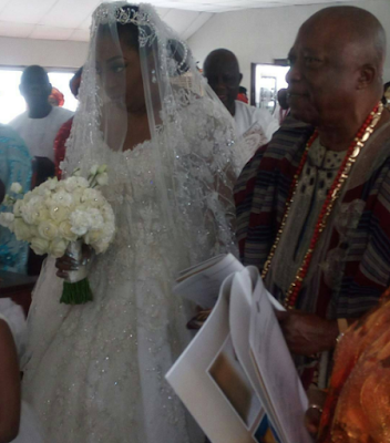 02 Photos from the wedding of ex-president Olusegun Obasanjo's son, Olujuwon to Temitope Adebutu