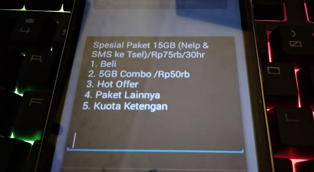 Cara Beli Kuota Harian Telkomsel 1GB 3000 Youtube Facebook Instagram