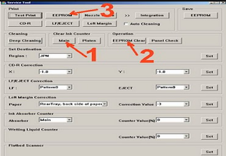 Reset Canon MP258