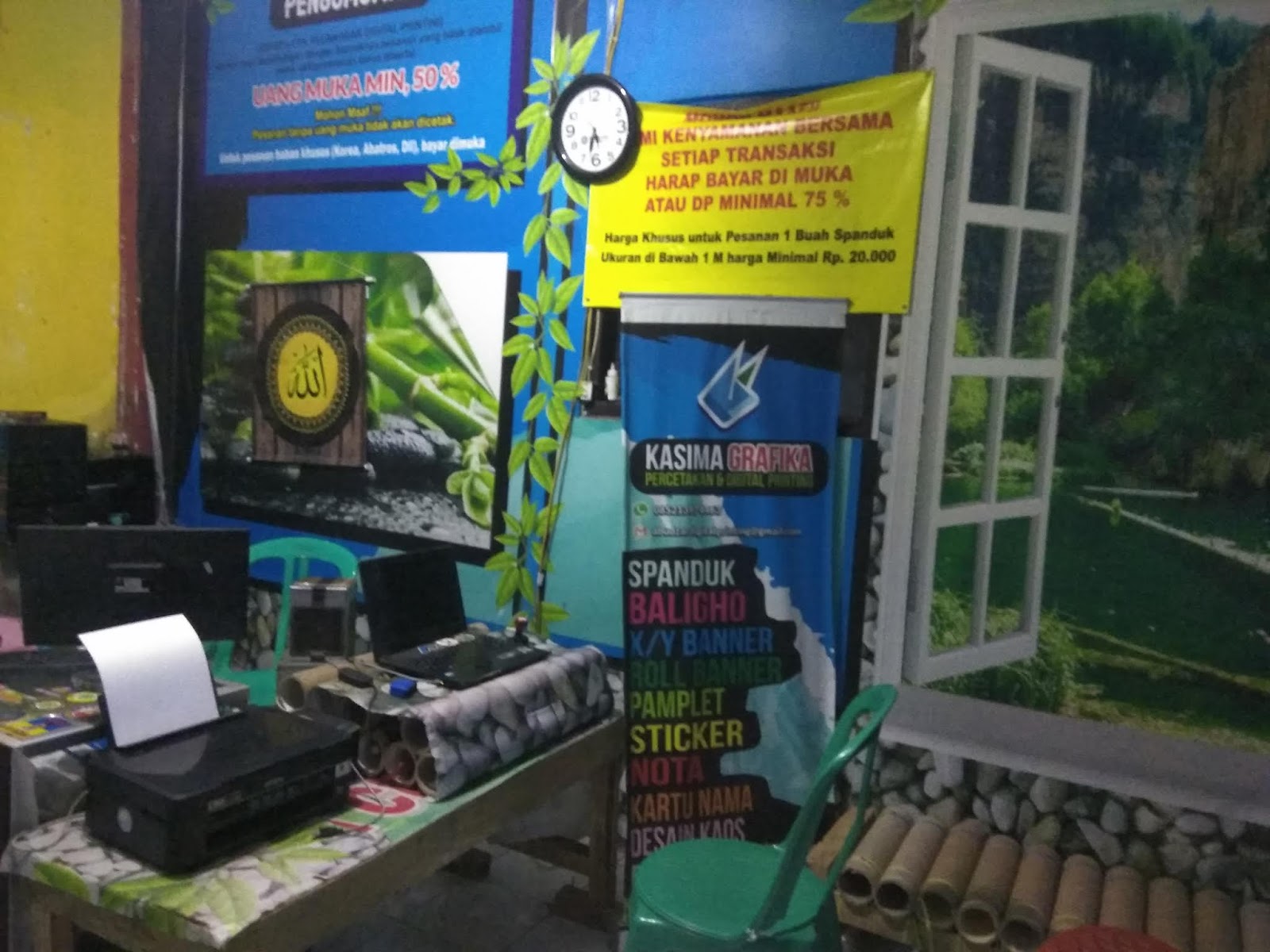 Percetakan Banner Terdekat dan Murah di Ciawi Tasikmalaya