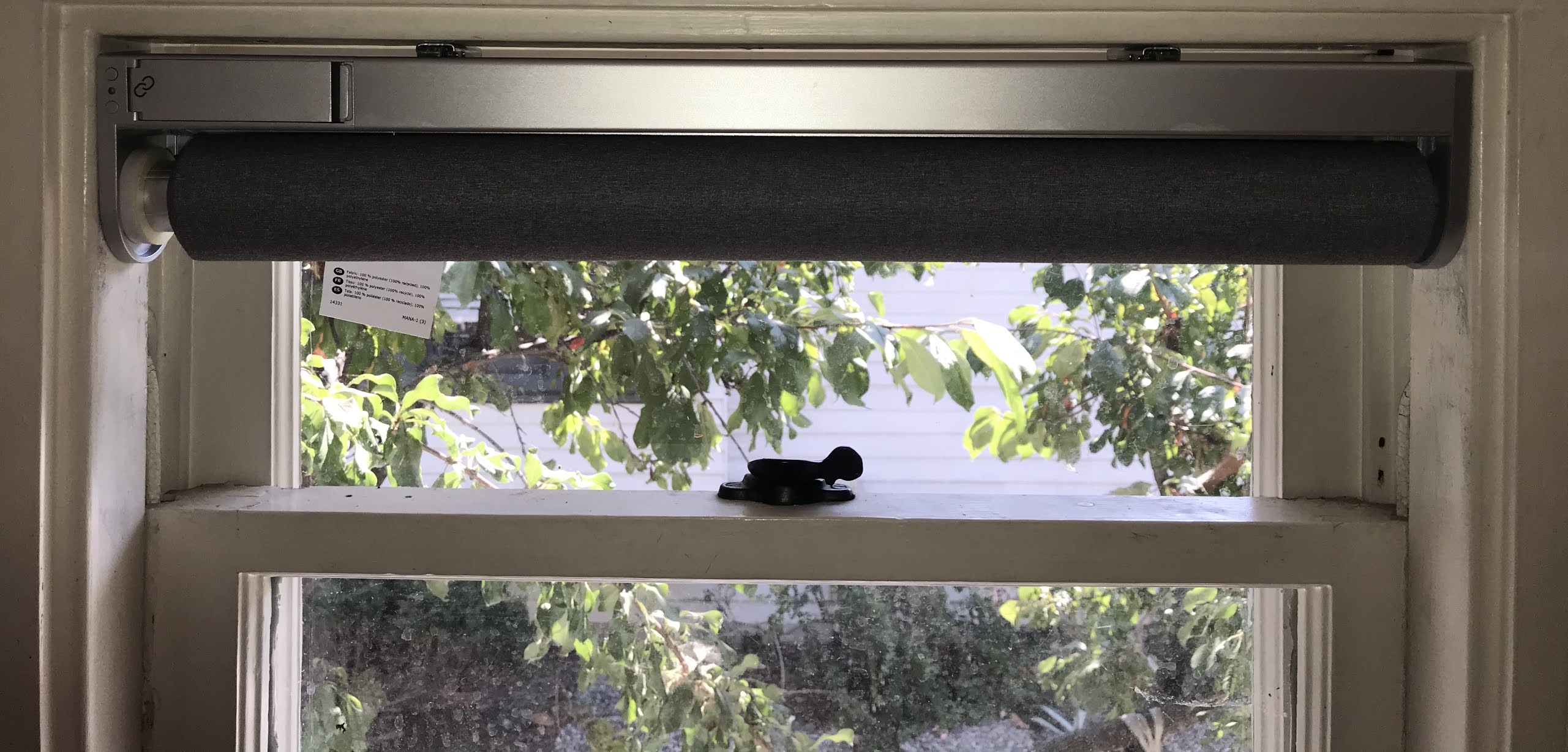 Keeping the house cooler by Automating the use of Blinds and modifying the Ikea Fyrtur blackout