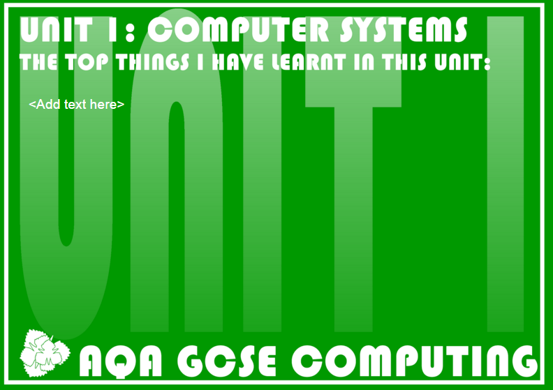 MrKnight co uk Topics To Revise For Your Year 10 Computer Science Exam