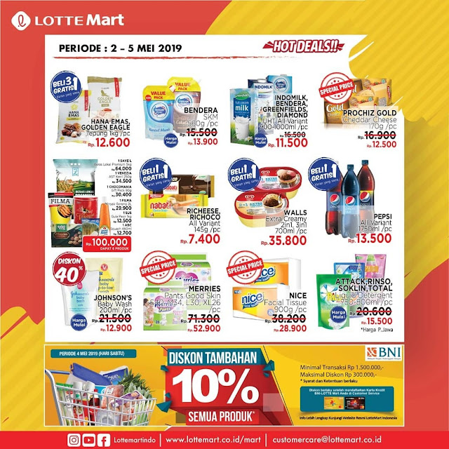 #LotteMart - #Promo #Katalog Weekend Periode 02 - 05 Mei 2019 #LotteMart - #Promo #Katalog Weekend Periode 02 - 05 Mei 2019