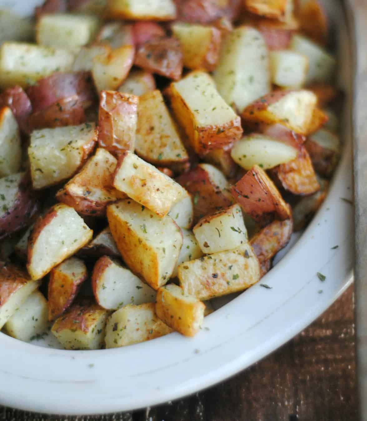 Oven Roasted Redskin Potatoes INSPIRED RECIPE