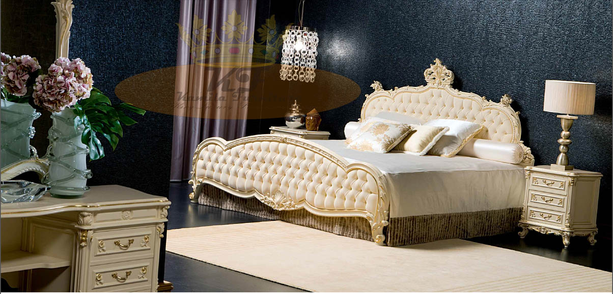 Kamila Furniture LUXURY CLASSIC ITALIAN FURNITURE BEDROOM