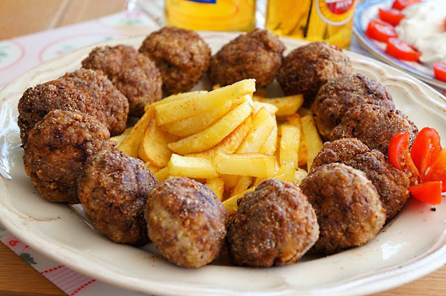 Meatballs with Ouzo