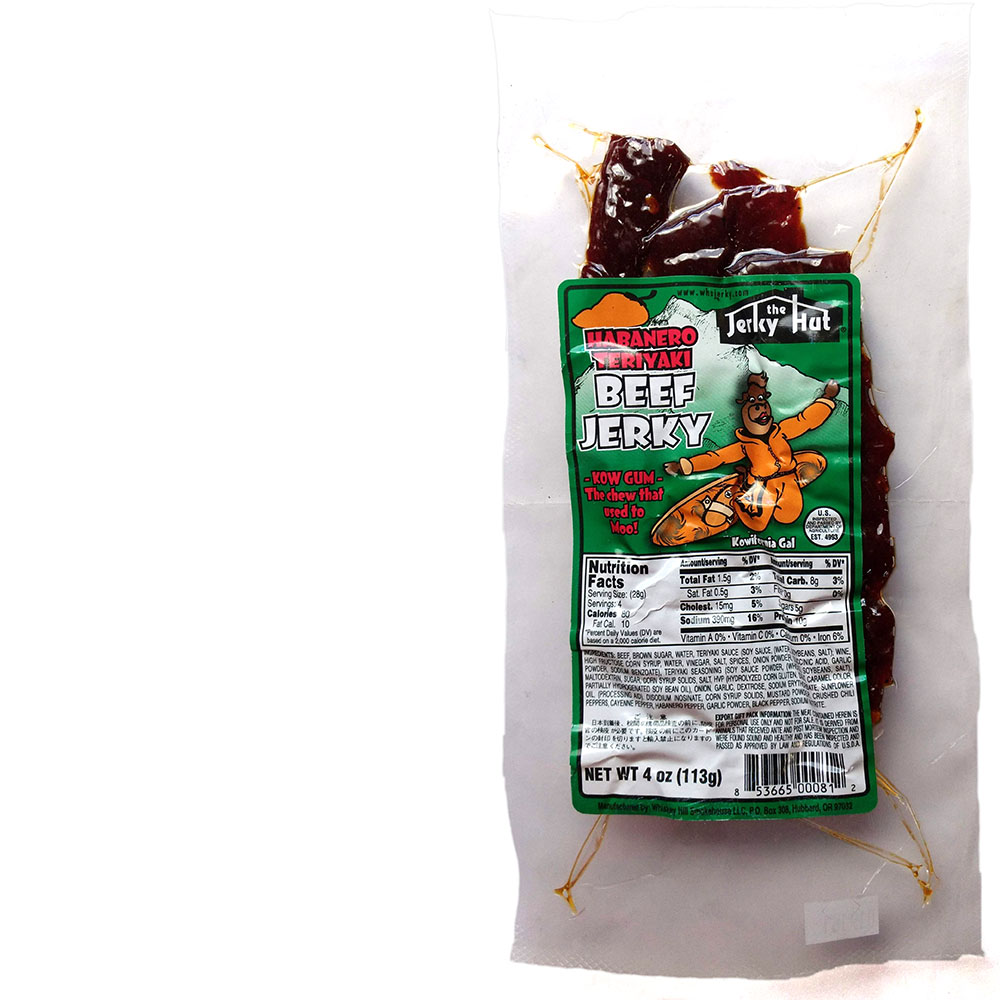 The Jerky Hut Habanero Teriyaki Beef Jerky Reviews