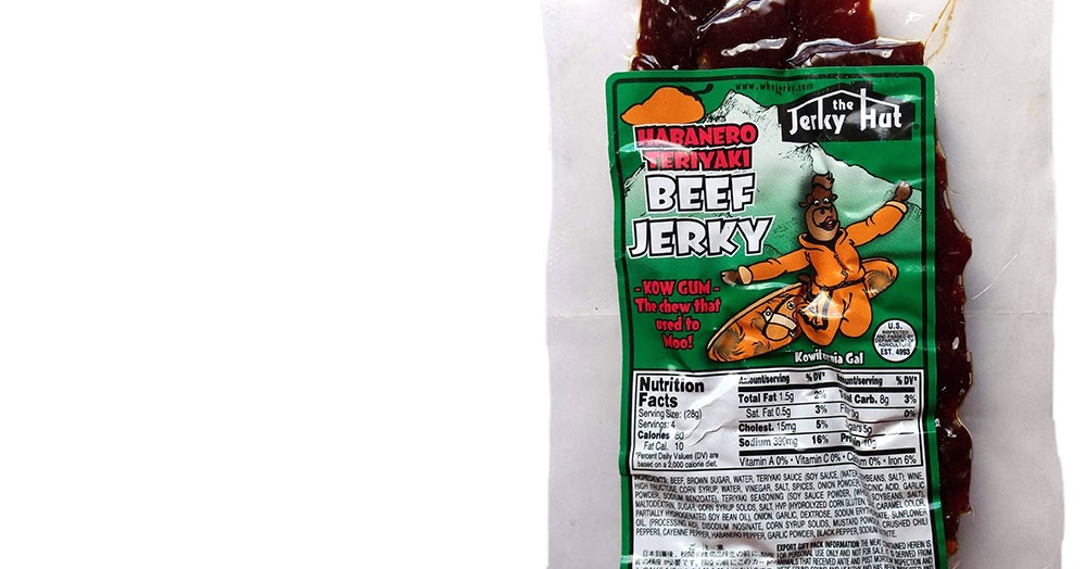The Jerky Hut Habanero Teriyaki Beef Jerky Reviews