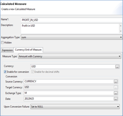 How to perform Currency Conversion in SAP HANA