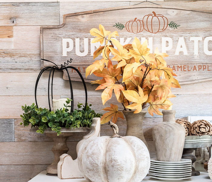 DIY Farmhouse Heirloom Pumpkins for Less than $10