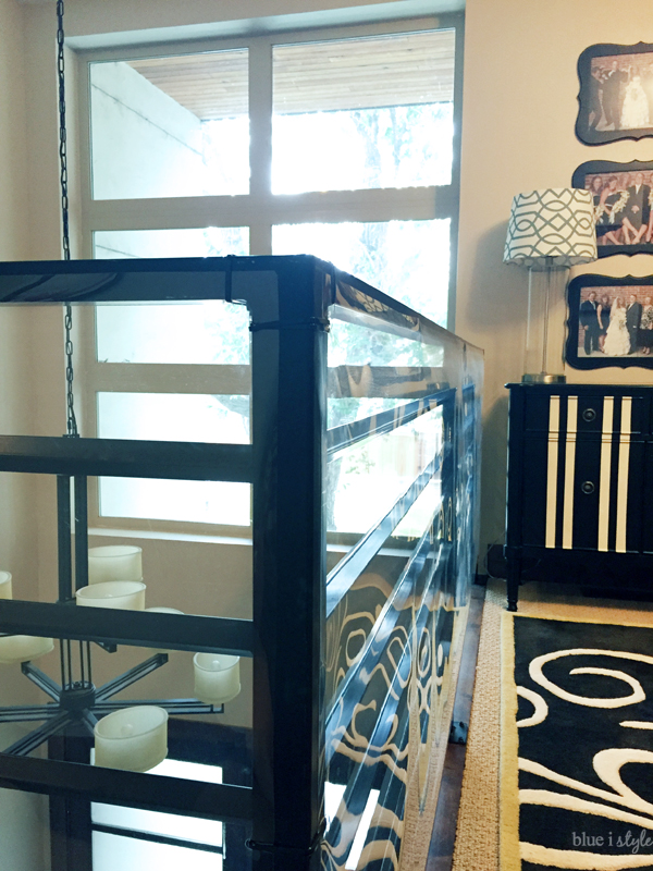 {diy with style} How to ChildProof Horizontal Railings Blue i Style